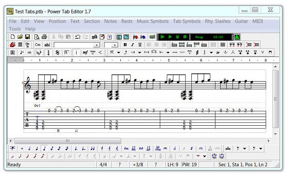 Guitar Tab Creator Software Mac